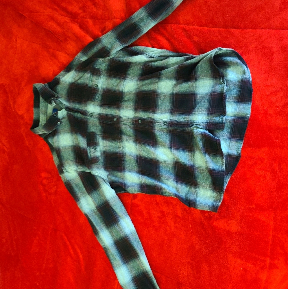 George Large Plaid Flannel
